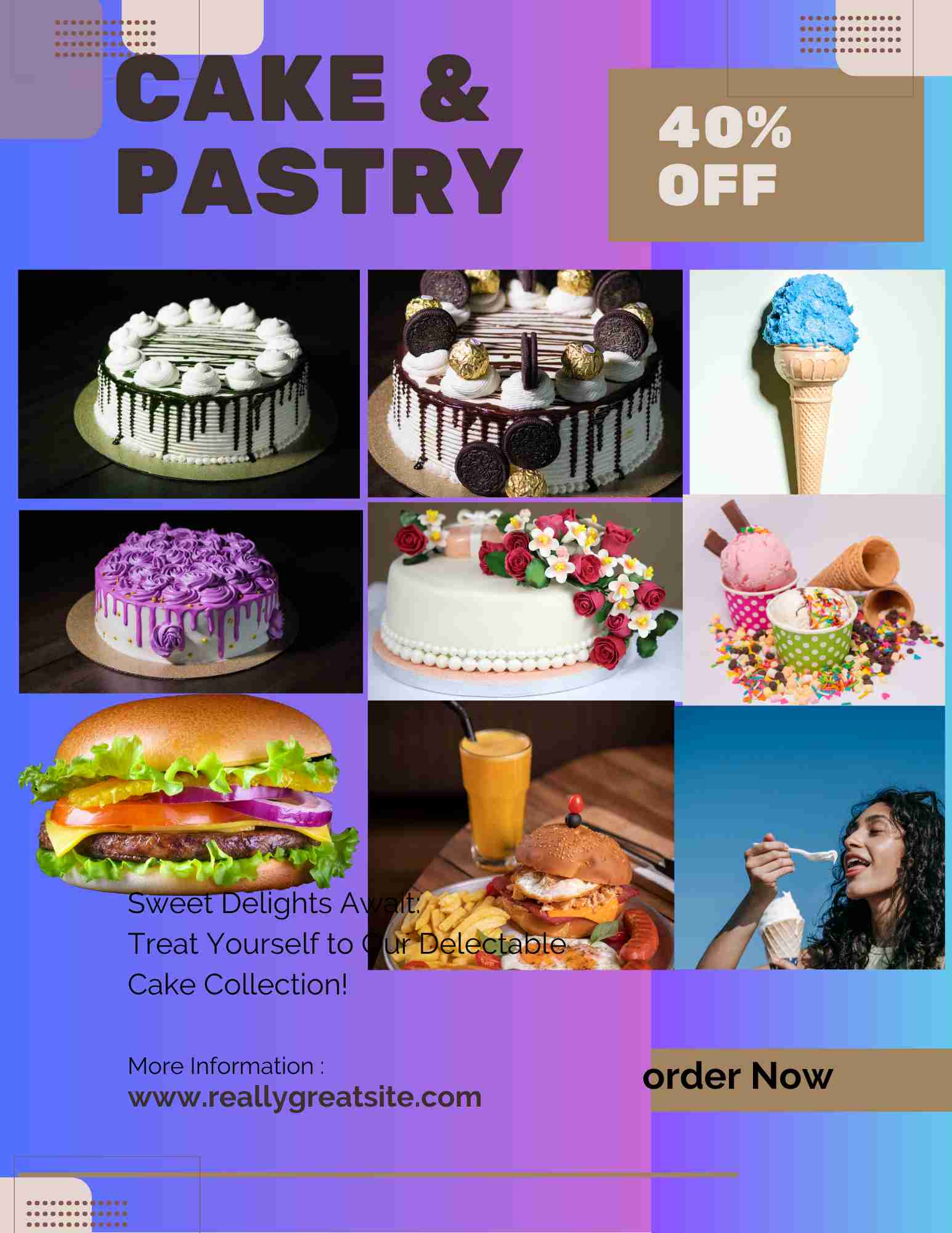 Cake Pastry website