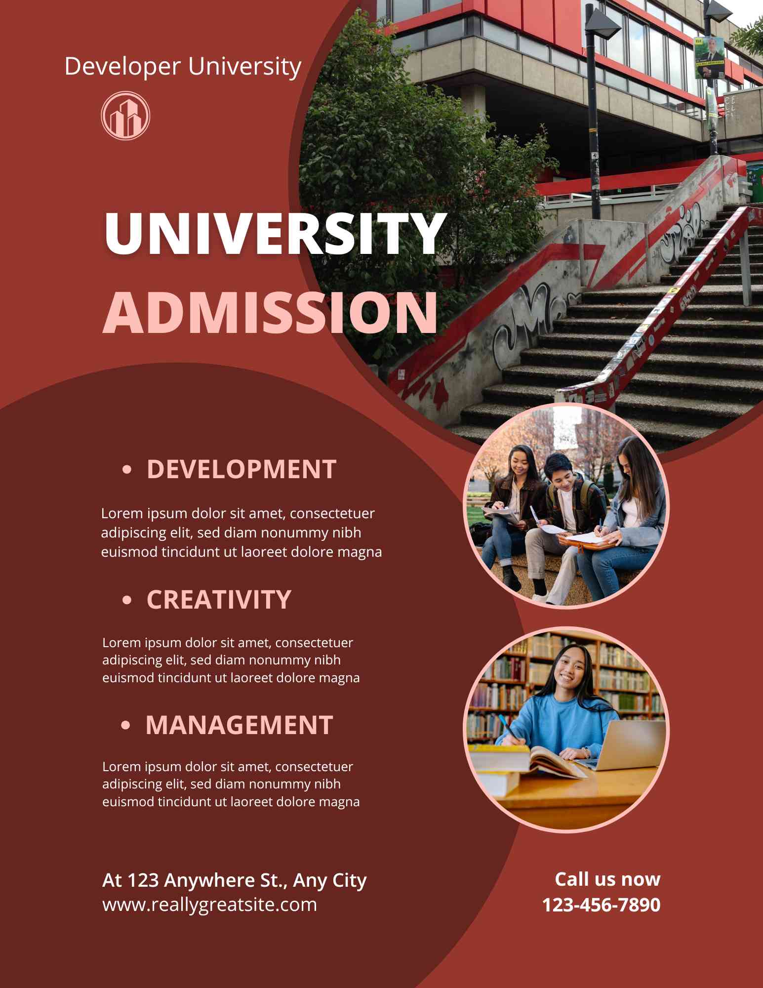 University website