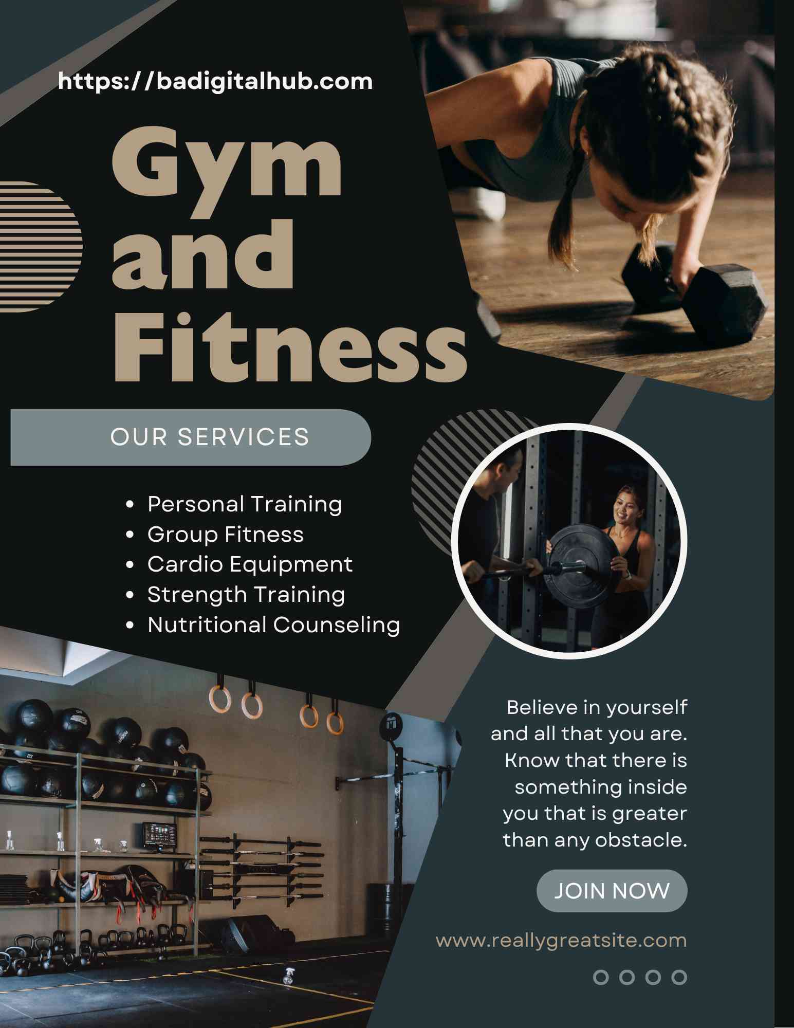 Fitness website
