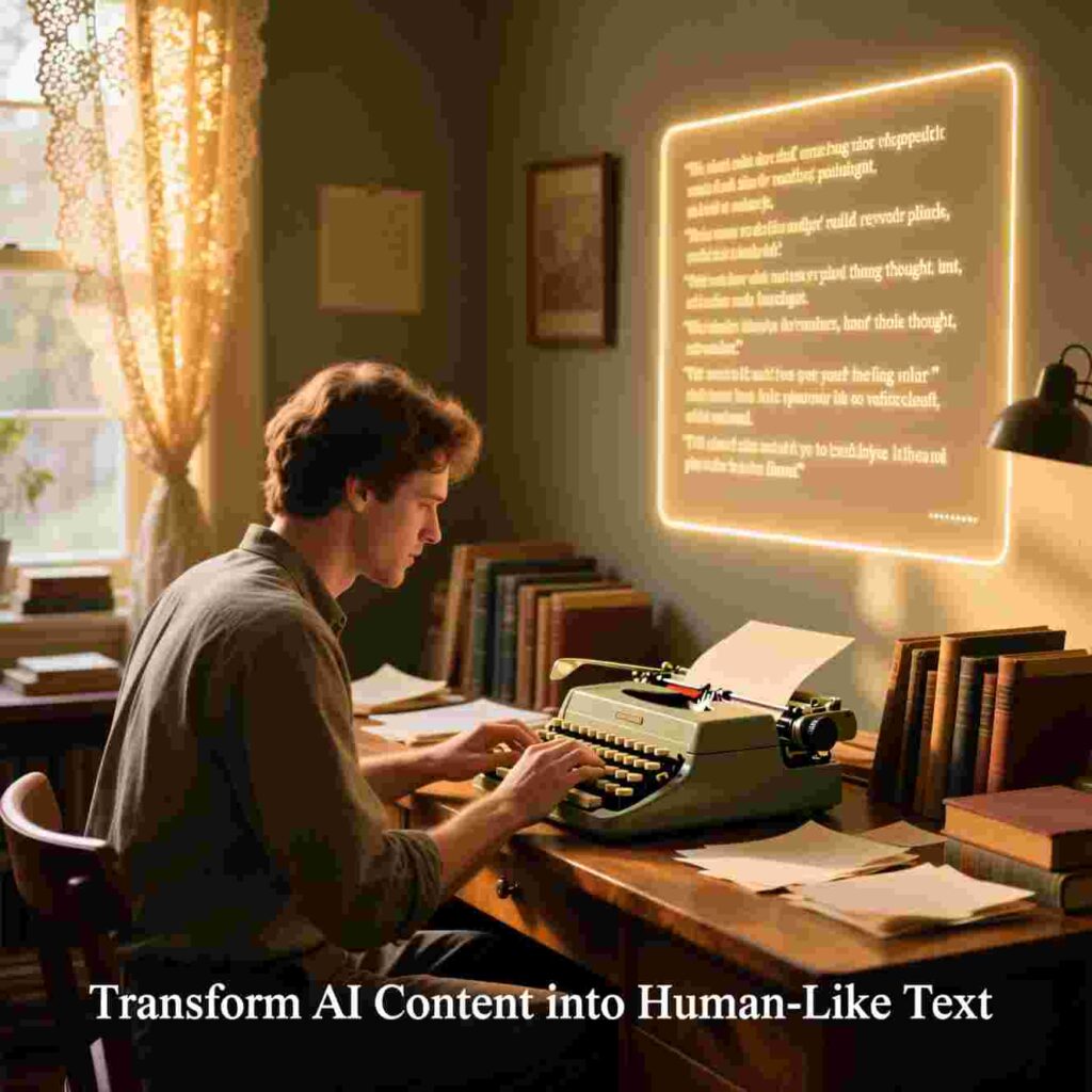 Transform AI Content into Human-Like Text