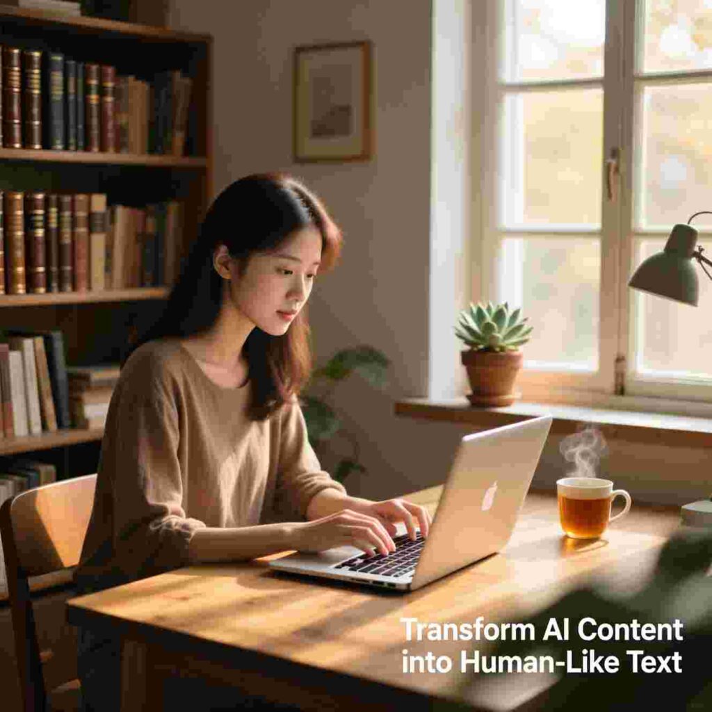 Transform AI Content into Human-Like Text